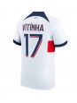 Moški Nogometna dresi replika Paris Saint-Germain Vitinha Ferreira #17 Gostujoči 2023-24 Kratek rokav